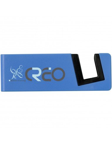 Slim device stand for tablets and smartphones