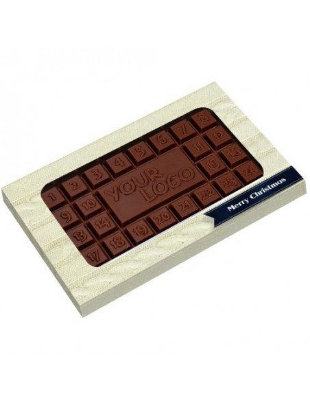 Šokolado plytelė - advento kalendorius