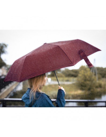 Ticino folding umbrella, maroon