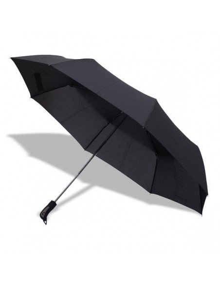 Vernier foldable stormproof umbrella, black