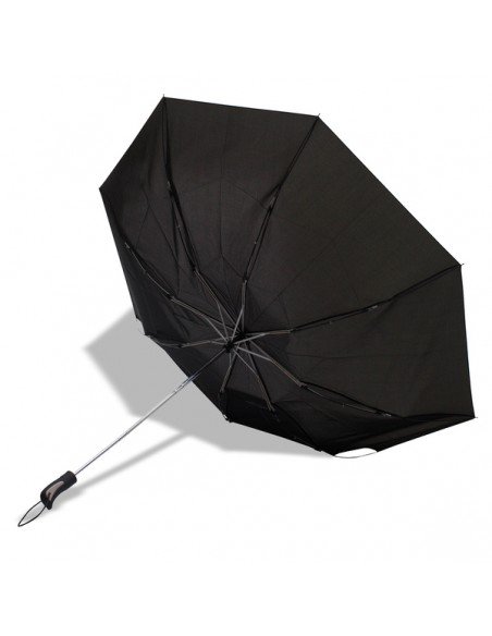Vernier foldable stormproof umbrella, black