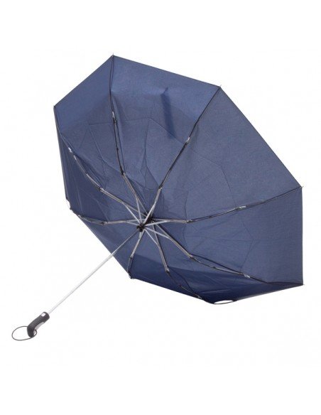 Vernier foldable stormproof umbrella, dark blue