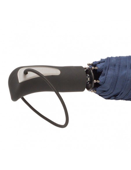 Vernier foldable stormproof umbrella, dark blue