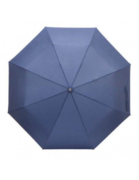 Vernier foldable stormproof umbrella, dark blue