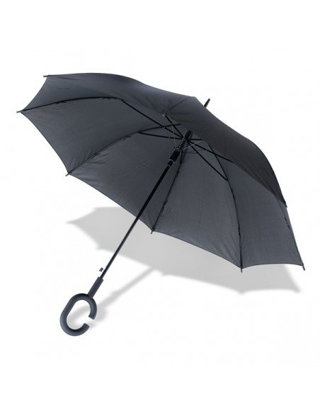 Olten auto open umbrella, black