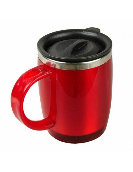 Termopuodelis Barrel 400ml raudonas