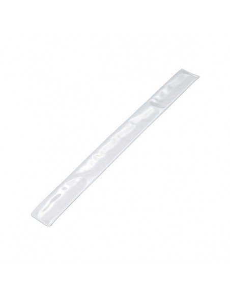 Safety snap band, silver