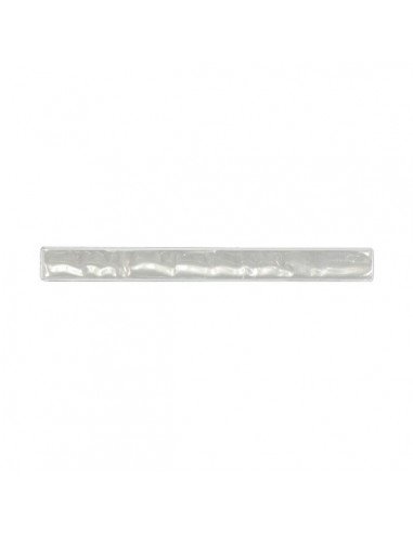 Safety snap band, silver