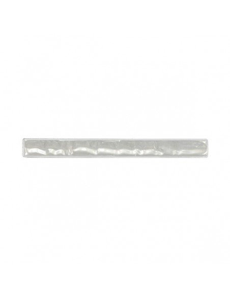 Safety snap band, silver