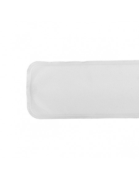 Safety snap band, silver