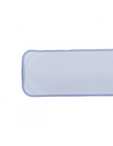 Safety snap band, blue