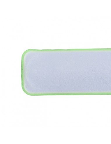 Safety snap band, dark green