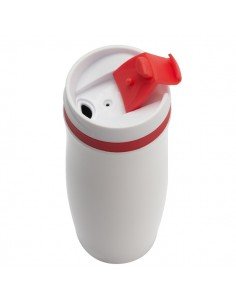 Termopuodelis Viki 390 ml raudonas 2