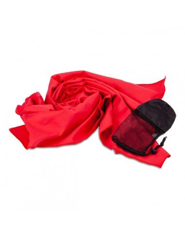 Sparky sports towel, red