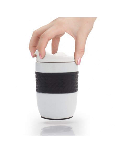 Termopuodelis Offroader 200 ml baltas