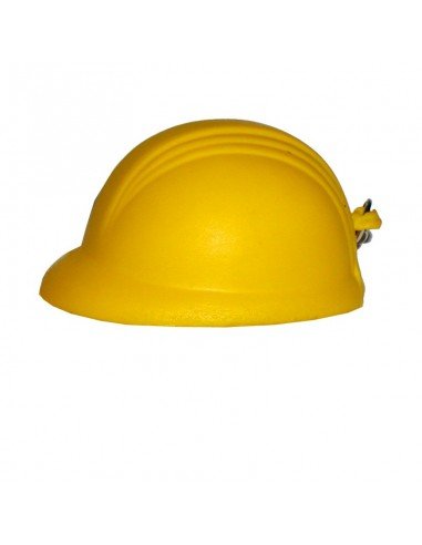 Helmet antistress keyring, yellow