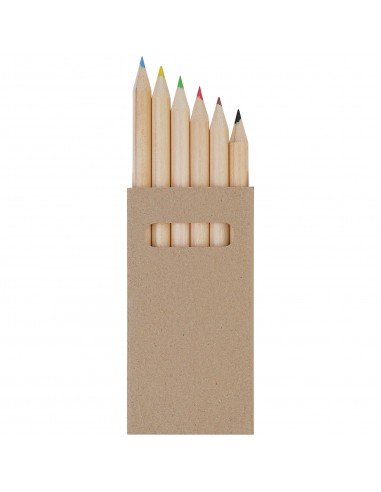 Ayola 6-piece coloured pencil set