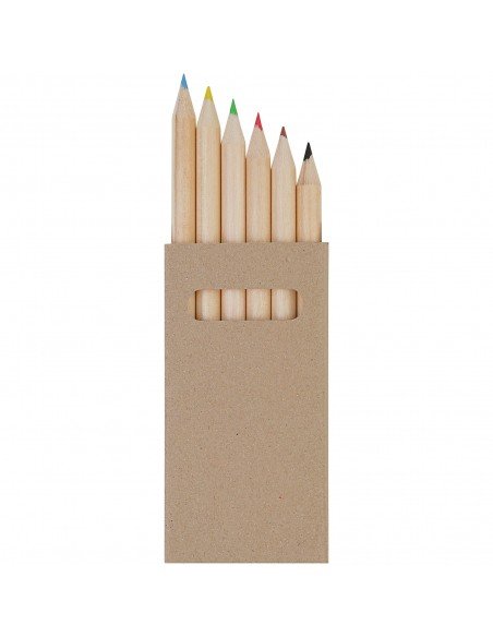 Ayola 6-piece coloured pencil set