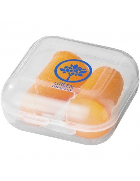 Serenity earplugs with travel case