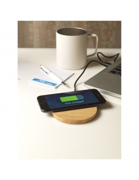Essence bamboo wireless charging pad
