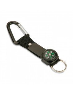 Raktų pakabukas su karabinu ir kompasu 2
