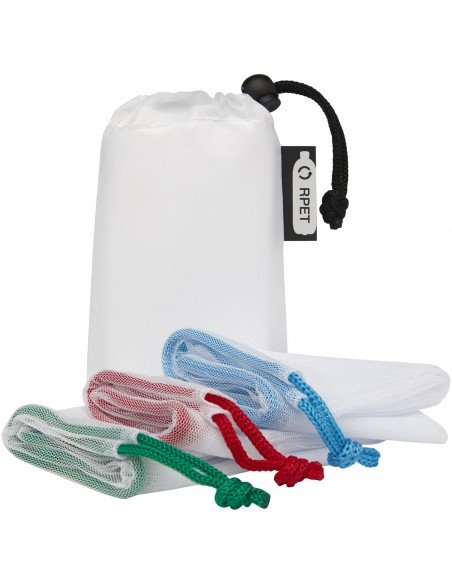 Trio RPET mesh pouch set