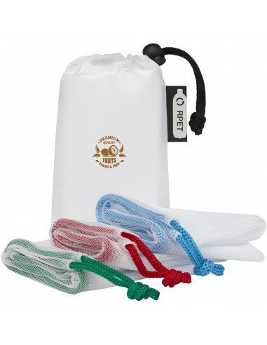 Trio RPET mesh pouch set