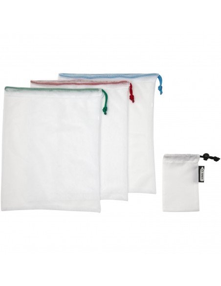 Trio RPET mesh pouch set