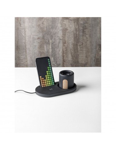 Roca limestone/cork Bluetooth® speaker Roca limestone/cork Bluetooth® speaker