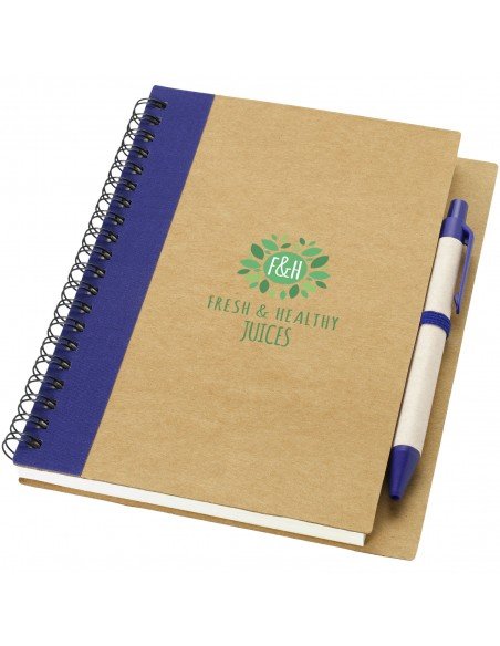 Priestly recycled notebook with pen