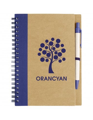 Priestly recycled notebook with pen