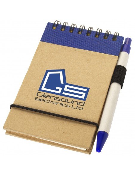 Zuse A7 recycled jotter notepad with pen
