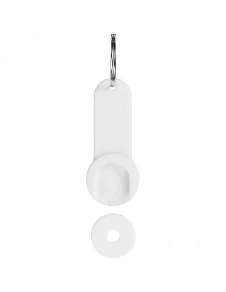 Shoppy coin holder keychain