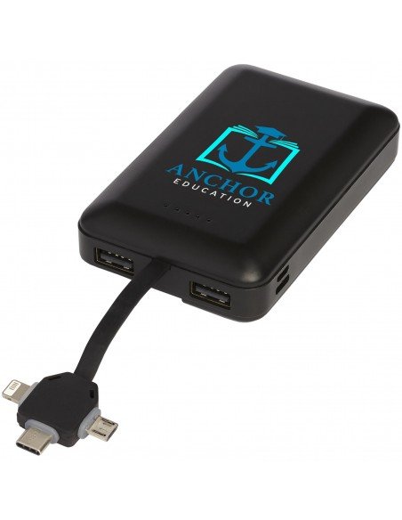 Kano 10.000 mAh wireless power bank with 3-in-1 cable Kano 10.000 mAh wireless power bank with 3-in-1 cable