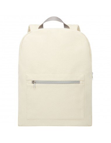 Pheebs 210 g/m² recycled cotton and polyester backpack