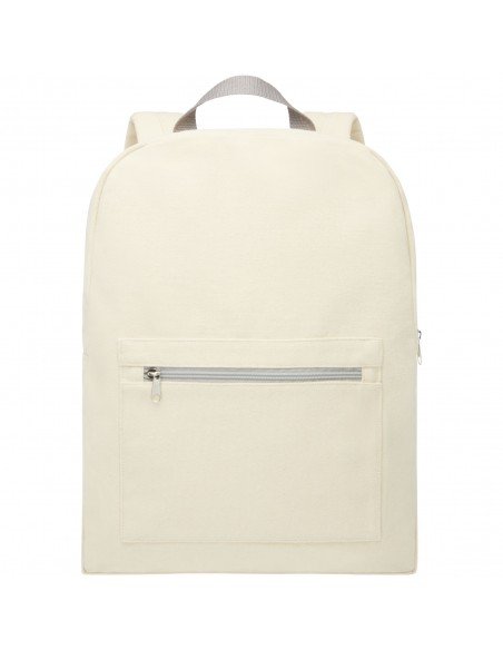 Pheebs 210 g/m² recycled cotton and polyester backpack