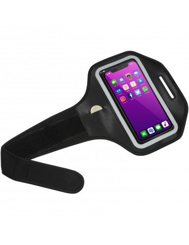 Haile reflective smartphone bracelet with transparent cover