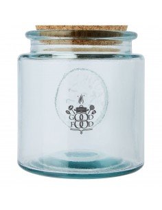 Aire 800 ml 3-piece recycled glass jar set 2