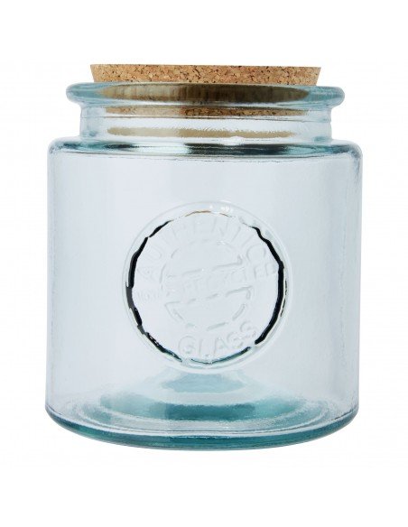 Aire 800 ml 3-piece recycled glass jar set Aire 800 ml 3-piece recycled glass jar set