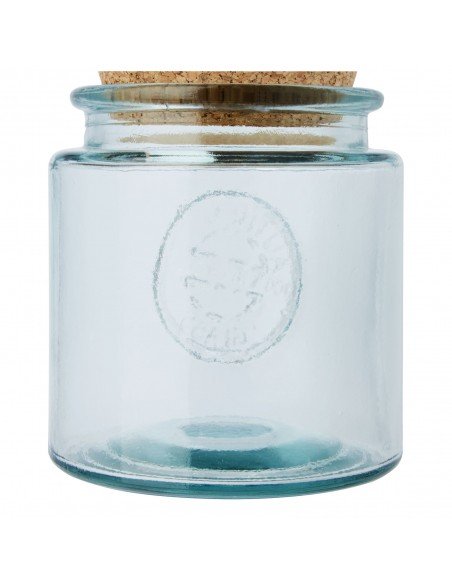 Aire 800 ml 3-piece recycled glass jar set Aire 800 ml 3-piece recycled glass jar set
