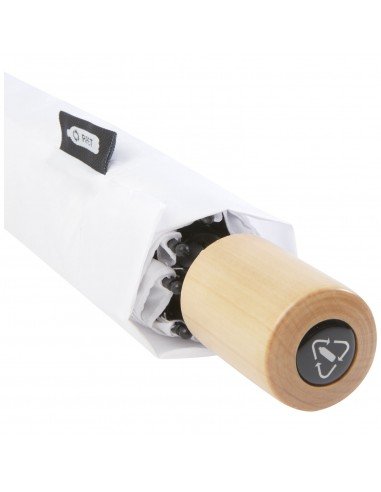 Birgit 21'' foldable windproof recycled PET umbrella