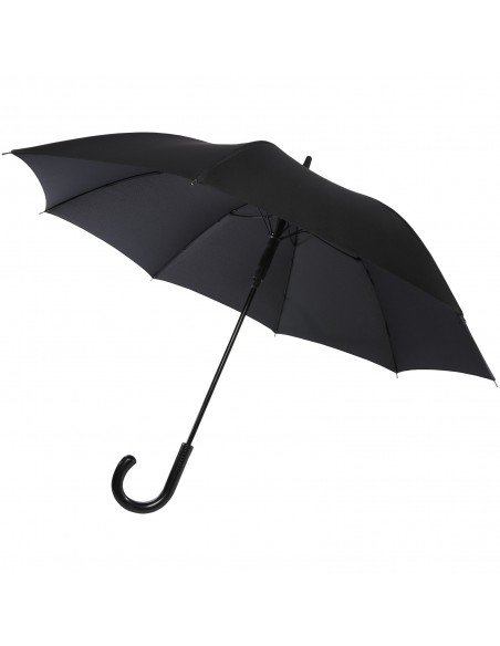 Fontana 23" auto open umbrella with carbon look and crooked handle