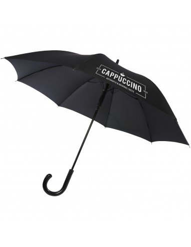 Fontana 23" auto open umbrella with carbon look and crooked handle