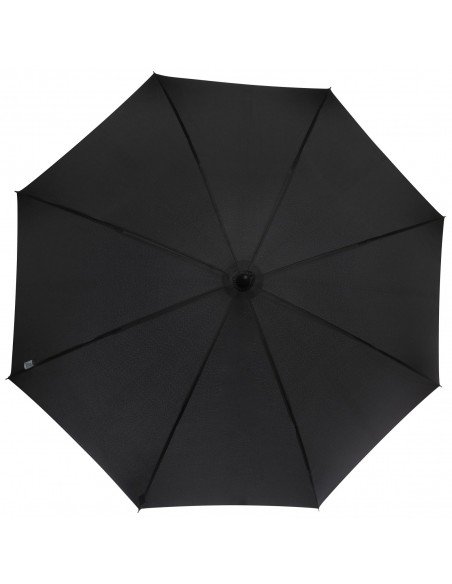 Fontana 23" auto open umbrella with carbon look and crooked handle
