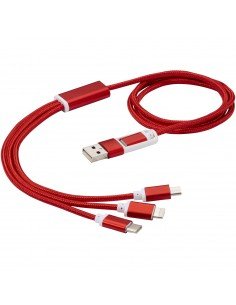 Versatile 5-in-1 charging cable