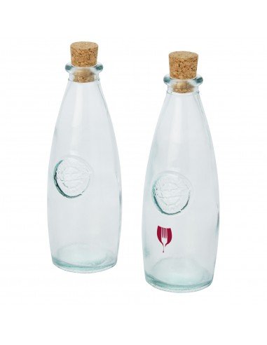 Sabor 2-piece recycled glass oil and vinegar set