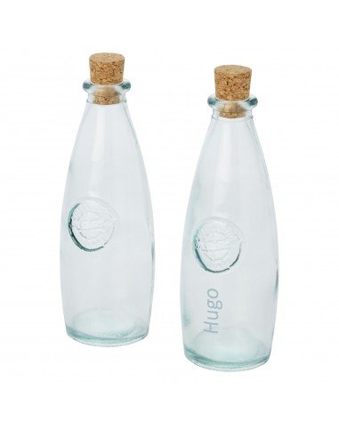Sabor 2-piece recycled glass oil and vinegar set