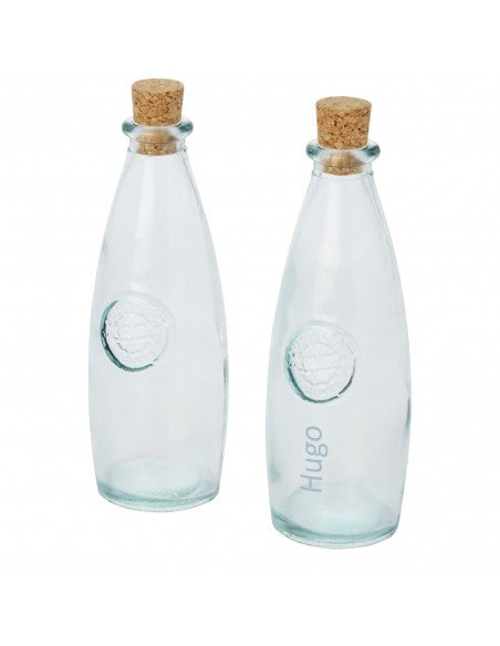 Sabor 2-piece recycled glass oil and vinegar set