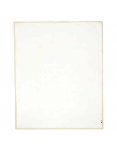 Marigold RPET polar fleece and sherpa blanket Marigold RPET polar fleece and sherpa blanket