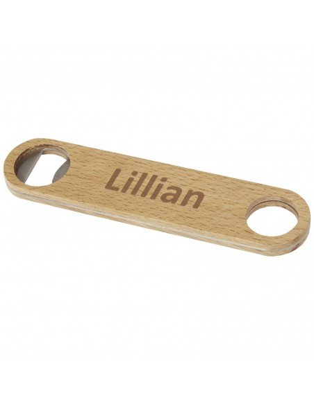 Origina wooden bottle opener